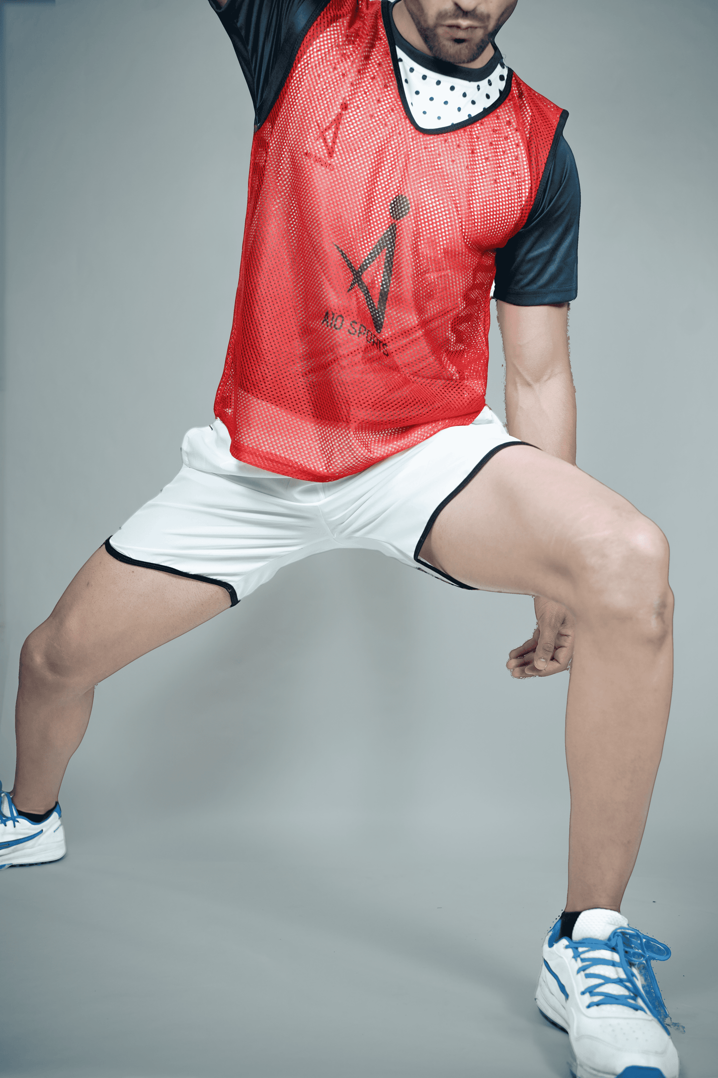 Running White Pie-pin Shorts