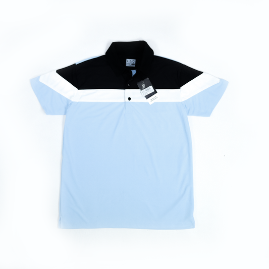 Polo T-shirt Casual Color Block