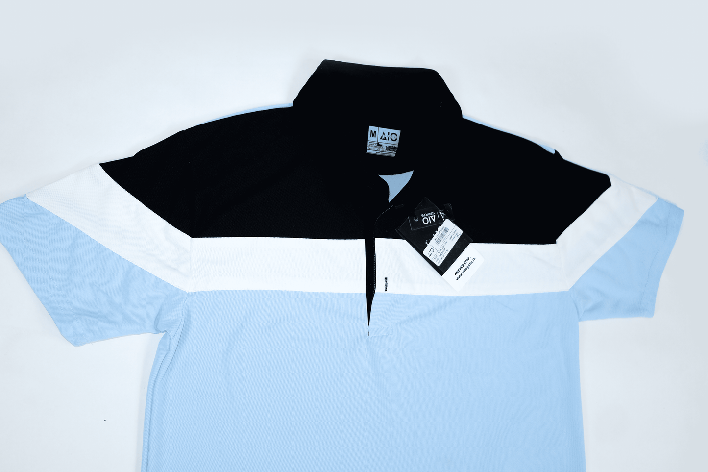 Polo T-shirt Casual Color Block